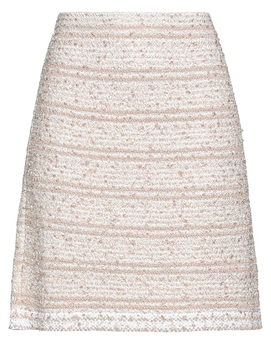 D.EXTERIOR Minigonna Beige 63% Viscosa, 23% Poliammide, 12% Poliestere, 2% Poliestere metallizzato