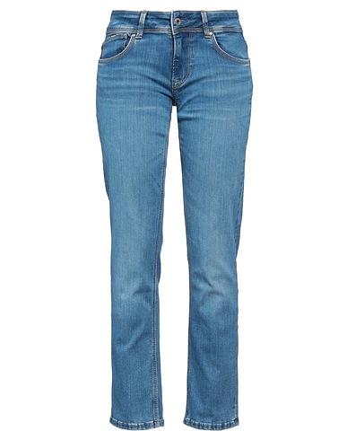 PEPE JEANS ジーンズ ブルー コットン 84% / ポリエステル 15% / ポリウレタン 1%