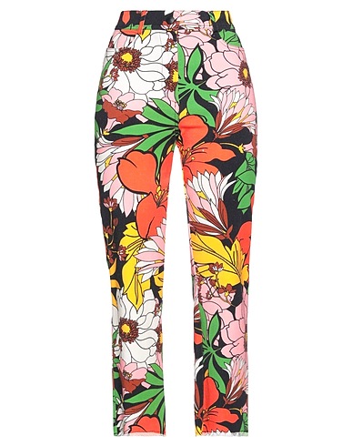 SHERRY BE Denim trousers Pink 97% Cotton, 3% Elastane