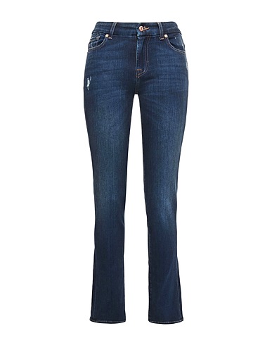 7 FOR ALL MANKIND Denim pants Blue 94% Cotton, 4% Polyester, 2% Elastane