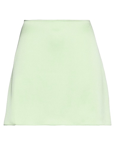 THE ANDAMANE Minigonna Verde chiaro 100% Poliestere