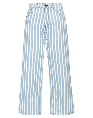 SEMICOUTURE Denim trousers Blue 100% Cotton