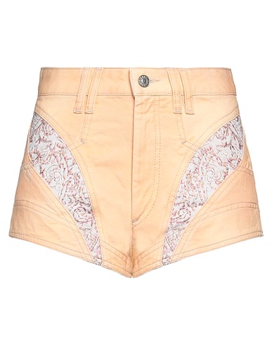 ISABEL MARANT Denim shorts Apricot 100% Cotton