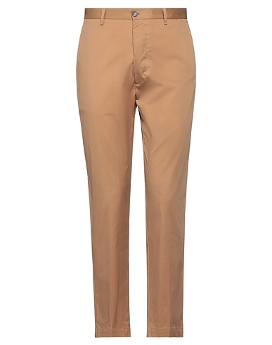 ..,BEAUCOUP Casual trouser Camel 97% Cotton, 3% Elastane