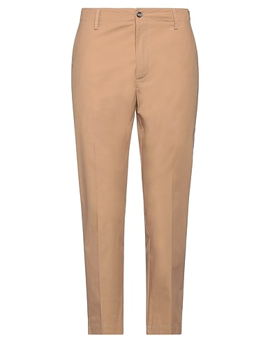 ..,BEAUCOUP Casual trouser Camel 97% Cotton, 3% Elastane