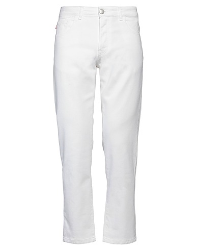 MANUEL RITZ 5 Tasche Bianco 100% Cotone
