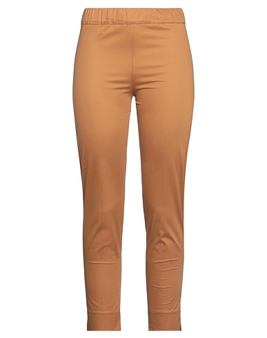 D.EXTERIOR Casual trouser Camel 96% Cotton, 4% Elastane