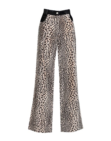 MARCO RAMBALDI Casual trouser Ivory 64% Cotton, 36% Viscose