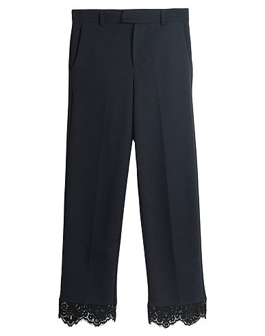 TWINSET Casual trouser Black 68% Viscose, 27% Polyamide, 5% Elastane, Polyester