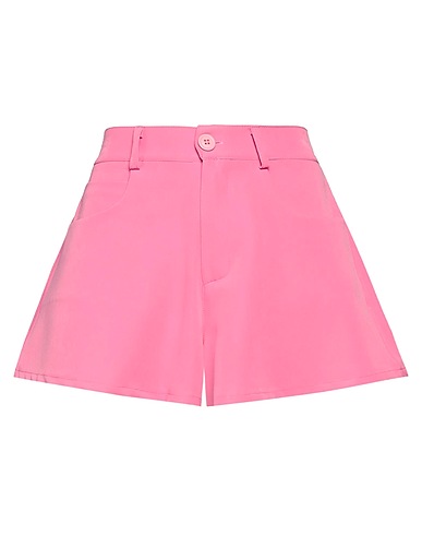 VANESSA SCOTT Shorts & Bermuda Fucsia 90% Poliestere, 10% Elastan