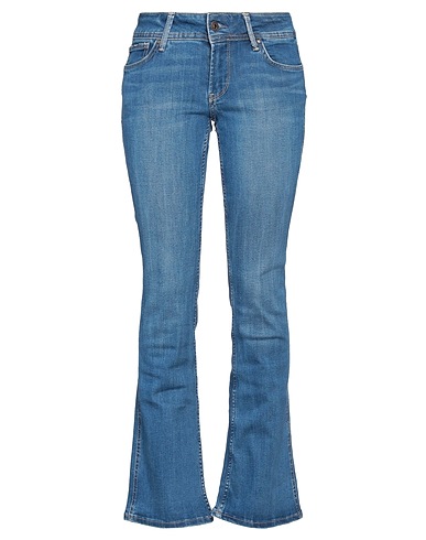 PEPE JEANS ジーンズ ブルー コットン 84% / ポリエステル 15% / ポリウレタン 1%