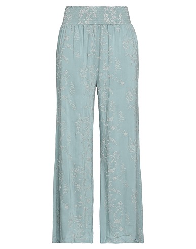 GUESS Casual trouser Turquoise 85% Viscose, 15% Linen