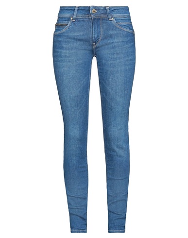 PEPE JEANS Denim trousers Blue 90% Cotton, 8% Polyester, 2% Elastane