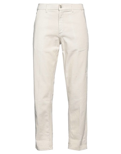 DONDUP Casual trouser Cream 92% Cotton, 6% Elastomultiester, 2% Elastane