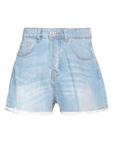 MARKUP Denim shorts Blue 98% Cotton, 2% Elastane