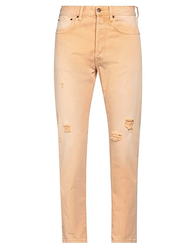 (+) PEOPLE ジーンズ サンド コットン 100%