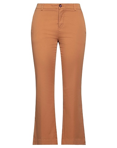 I LOVE MP Casual trouser Brown 98% Cotton, 2% Elastane