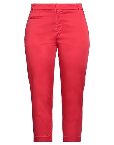 DONDUP Pantalone Rosso 97% Cotone, 3% Elastan