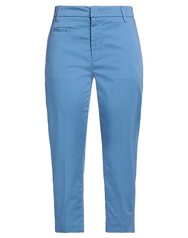 DONDUP Casual pants Slate blue 97% Cotton, 3% Elastane