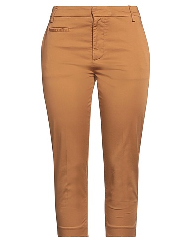 DONDUP Casual pants Camel 97% Cotton, 3% Elastane
