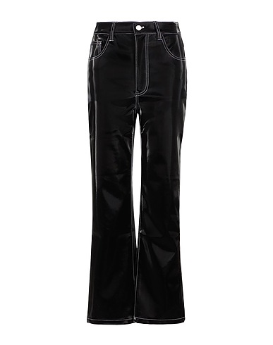 8 by YOOX Casual trouser Black 65% Polyurethane, 35% Polyester