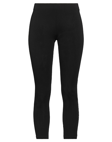 CONVERSE Leggings Black 90% Cotton, 10% Elastane