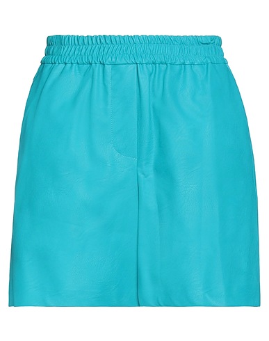 NUDE Shorts & Bermuda Turquoise 50% Polyurethane, 50% Polyester