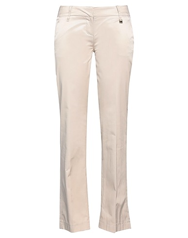 ALYSI Casual pants Beige 50% Polyamide, 45% Cotton, 5% Elastane