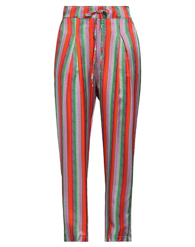 BRAND UNIQUE Pantalone Arancione 65% Viscosa, 35% Seta
