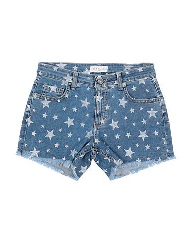 GAëLLE Paris Shorts jeans Blu 98% Cotone, 2% Elastan