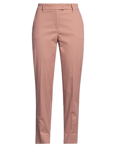 CAPPELLINI by PESERICO Casual trouser Rust 98% Cotton, 2% Elastane