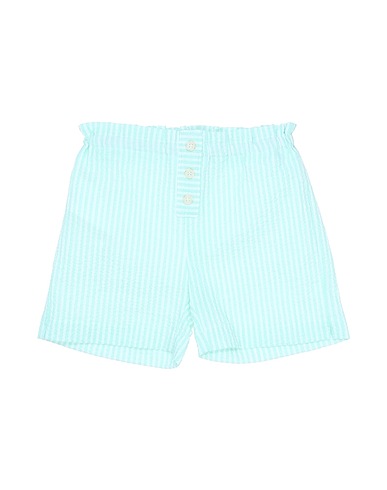 ALETTA Shorts & Bermuda Light green 100% Cotton