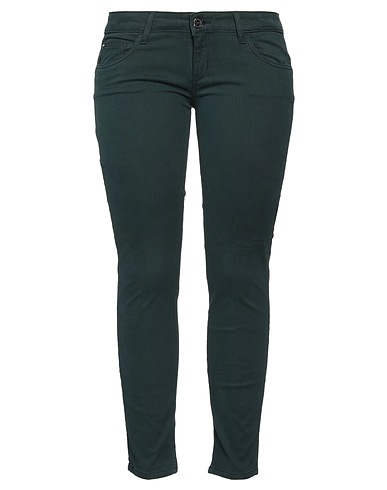 LIU •JO Pantalon Vert pétrole 98% Coton, 2% Élasthanne