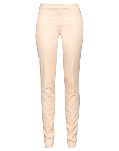 DIANA GALLESI Casual trouser Beige 50% Viscose, 48% Polyester, 2% Elastane