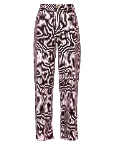 DIMORA Denim trousers Pink 99% Cotton, 1% Elastane