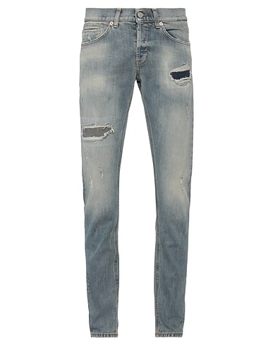 DONDUP Denim pants Blue 98% Cotton, 2% Elastane