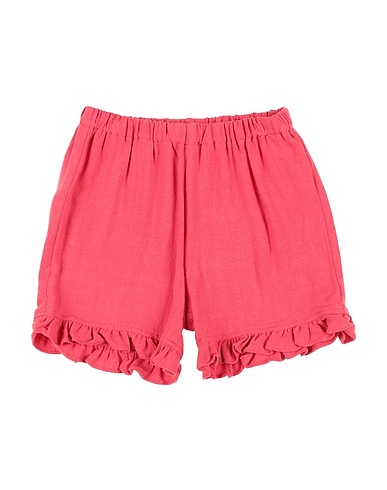 ALETTA Shorts & Bermuda Coral 70% Rayon, 30% Linen