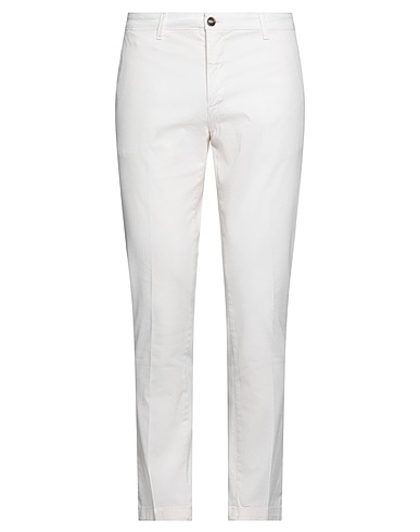 LES COPAINS Chinos Avorio 98% Cotone, 2% Elastan