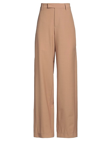 AMBUSH Pantalone Beige 53% Poliestere, 43% Lana Vergine, 4% Elastan