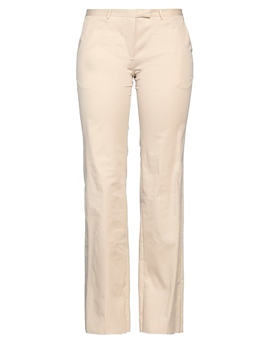 BRIAN DALES Casual trouser Beige 98% Cotton, 2% Elastane
