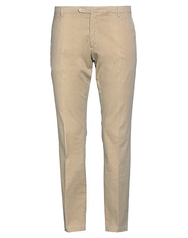 MICHAEL COAL Casual trouser Camel 97% Cotton, 3% Elastane