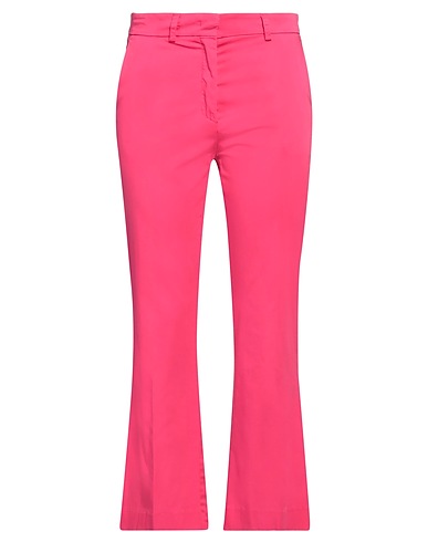 ROSSOPURO Casual pants Fuchsia 97% Cotton, 3% Elastane