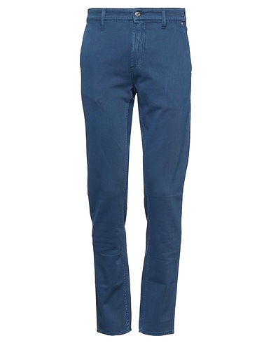 DEPARTMENT 5 Casual trouser Blue 100% Cotton