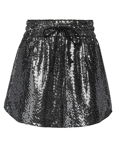 DEPARTMENT 5 Shorts & Bermuda Black 87% Polyamide, 7% Metallic fiber, 6% Elastane