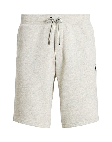 POLO RALPH LAUREN Shorts & Bermuda Grigio chiaro 66% Cotone, 34% Poliestere riciclato