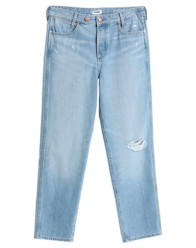 WRANGLER ジーンズ ブルー コットン 100%