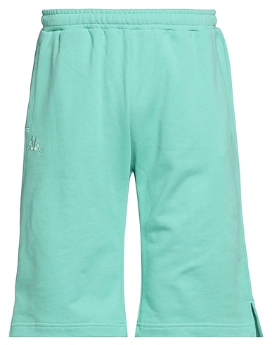 KAPPA Shorts & Bermuda Light green 80% Cotton, 20% Polyester