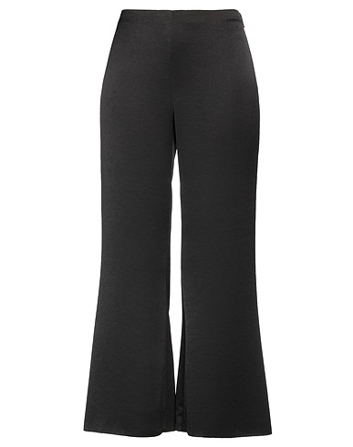 VINCE. パンツ ブラック ポリエステル 100%