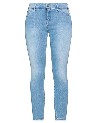 CYCLE Denim trousers Blue 56% Cotton, 36% Lyocell, 6% Elastomultiester, 2% Elastane