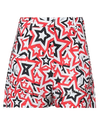GAëLLE Paris Shorts & Bermuda Red 97% Cotton, 3% Elastane